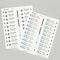 The Mighty Badge Badge Kit, Magnetic, Laser, Reusable, 1x3, 10/PK, Gold AVE71204 - alternate 4
